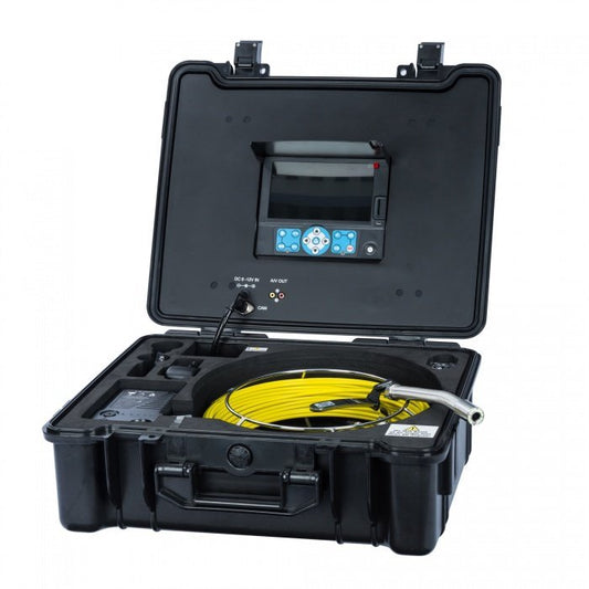 Professional inspection camera (long) + case with monitor 20 m cable