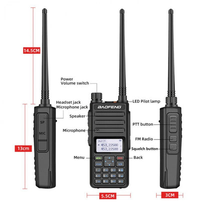 Set of 2 Baofeng BF-H6 radios