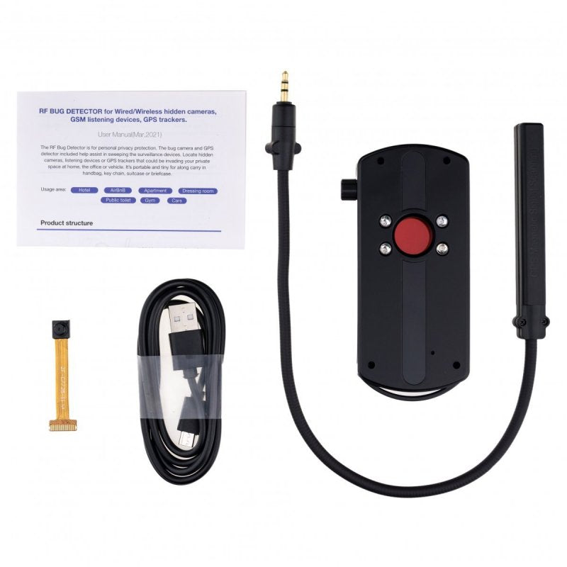 Detector of wireless signals and hidden cameras Secutek SAH-DE06