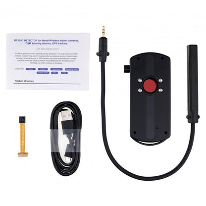 Detector of wireless signals and hidden cameras Secutek SAH-DE06