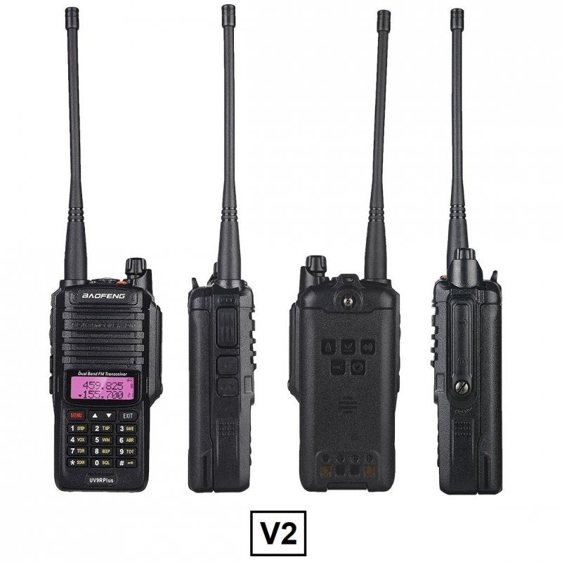 Set of 2 Baofeng UV-9R Plus UHF radios