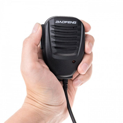 Waterproof external microphone with speaker for Baofeng UV-9R Plus