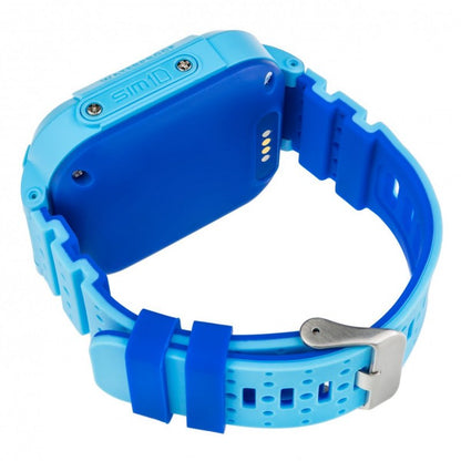 Children's watch with GPS locator KT12 4G - Blue