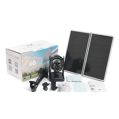 Solar 4G PTZ camera with solar panel SL200-4G