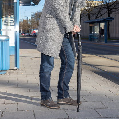 Safety umbrella handle for men "City-Safe"