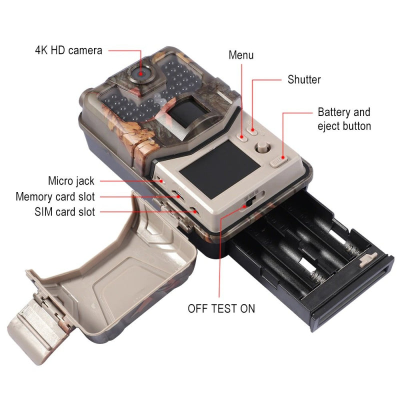 4G LTE Camera trap Secutek SST-900Pro - 30MP, 4G